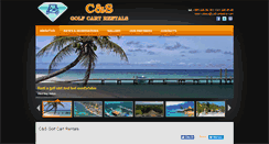 Desktop Screenshot of golfcartbelize.com